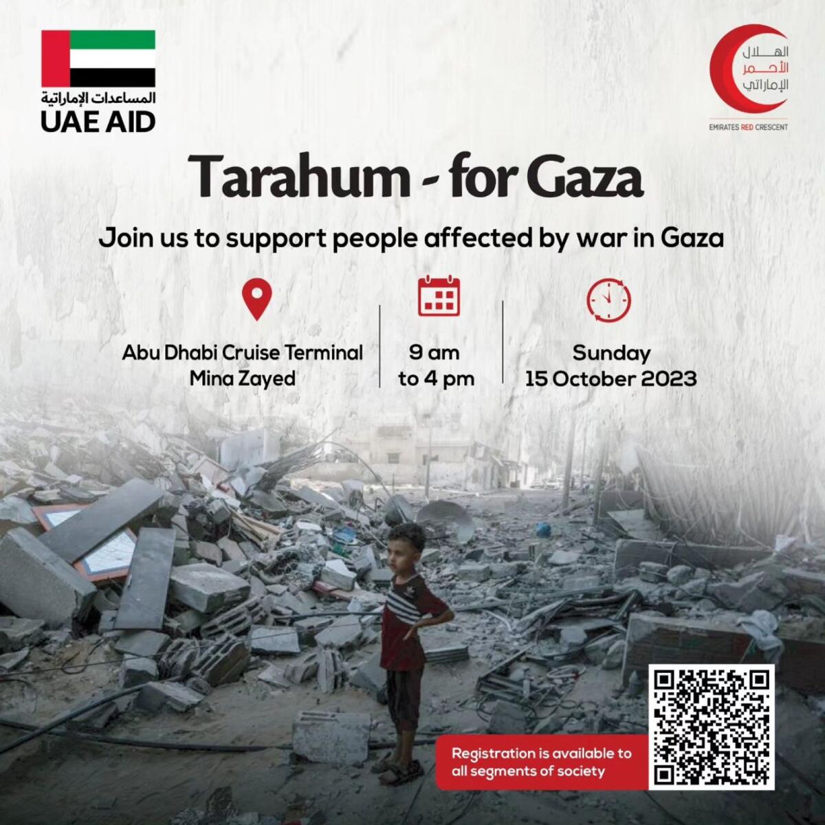 uae dubai help gaza