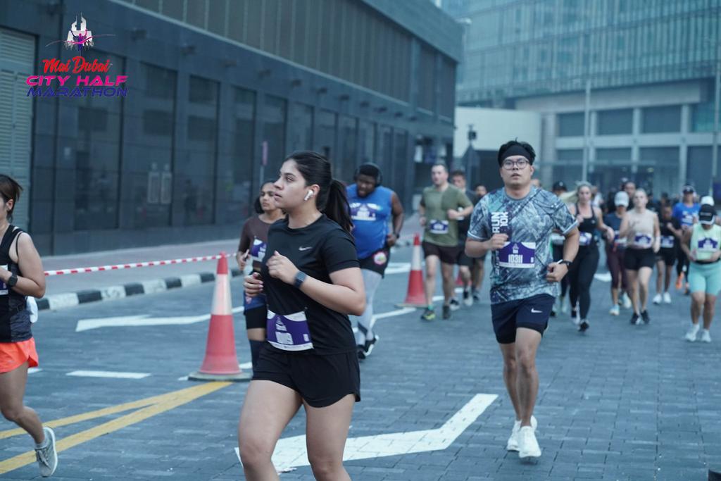 All running events in Dubai, UAE for the last quarter of 2023