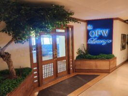 OFW Lounge NAIA Terminal 1 Manila Airport